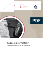 Guide Formateur Conception Des Modules