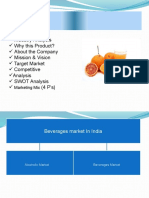 Projection PPT Plan For Juice Satyan