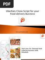 UberEats Clone App - UberEats Clone Script For Your Food Delivery Business