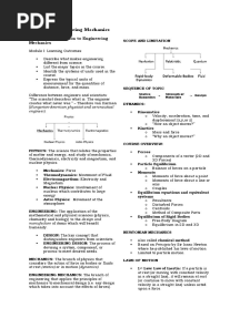 CHE213 - Lecture Notes PDF