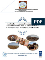 Analyse Économique Du Développement Du Secteur Minier Au Mali - FINAL PDF