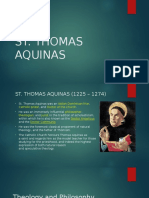 St. Thomas Aquinas