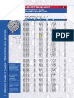 Manomètre MEI 0-40 Bars - Vertical