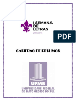 Caderno de Resumos