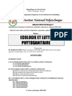 Cours D'ecologie & Lutte Phytosanitaire