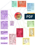 Objetivos de La Empresa Mapa