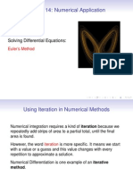 Lecture 14: Numerical Application: Solving Differential Equations