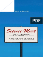 Philip Mirowski Sciencemart Privatizing American Science 1