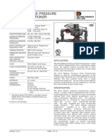 Inline Balance Pressure Foam Proportioner: HD Fire Protect Pvt. Ltd. Technical Data