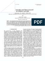 Heat Transfer and Flow Arround Elliptic Cylinder Ota T PDF