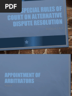 Special Rules of Court On Alternative Dispute Resolution