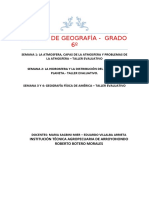 Modulo de Geografia Grado 6º