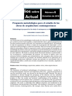 Dialnet PropuestaMetodologicaParaElEstudioDeLasObrasDeArqu 6861740 PDF