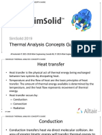 Altair SimSolid 2019 - Thermal Analysis Concepts Guide