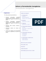 Formulación Nomenclatura Química