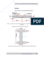 Problem 2 Solution: Calculation of Stresses in Uncracked Prestressed Beam