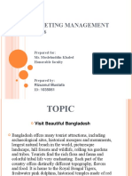 Marketing Management: Prepared For: Mr. Moslehuddin Khaled Honorable Faculty