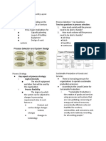 Process Selection and Facility Layout