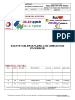 Ng22-280-Cst-spd-002021 - d0 - Excavation, Backfilling & Compaction Procedure