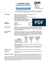 Product Data Sheet: K-Sperse 152MS