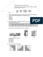 Questões Diagnósticas de Matemática 6