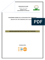 Monographie Regionale Tahoua