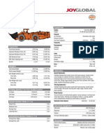 Load Haul Dump: General Specification