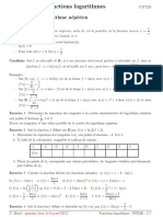 Cours Logarithme