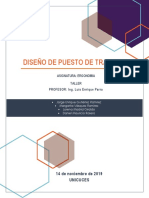 Trabajo Ergonomia - Diseño de Puesto de Trabajo