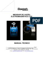 Manual Medidor de Vazao Eletromagnetico