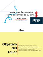 TALLER FINANZAS PERSONALES Karla Bayly