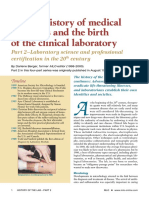 A Brief History of Medical Diagnosis and The Birth of The Clinical Laboratory