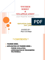 Fourier Series' & Its Application': Guided By: - Prof. K.K.Pokar