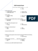 CAD Practical Exam