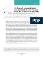 Síndrome de Burnout: Consequências e Implicações de Uma Realidade Cada Vez Mais Prevalente Na Vida Dos Profissionais de Saúde