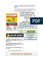 Baixar Apostila Concurso Tre To Tribunal Regional Eleitoral Tocantins 2010 2011 Gratis Download Apostila Digital Concurso Técnico Judiciário Área Administrativa Do TRE - TO 2010 2011 Baixar