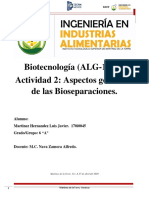 Bioseparaciones