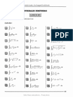 Ejercicios de Integrales