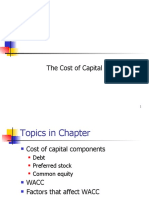 Cost of Capital