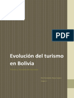 Evolucion Del Turismo en Bolivia PDF