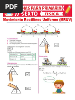 MRU para Sexto de Primaria PDF