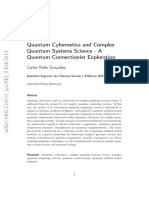 Quantum Cybernetics and Complex Quantum Systems Science - A Quantum Connectionist Exploration