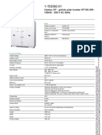 100kW 208V 3PH Grid Tie Inverter