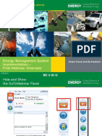 Energy Management System Implementation - First Webinar-Overview