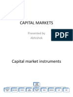 Capital Markets: Presented by Abhishek