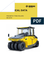 Technical Data: Pneumatic Tyred Rollers BW 28 RH