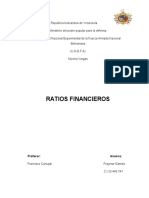 Ratios Financieros