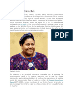 Rigoberta Menchú