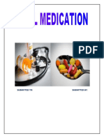 7.3 Oral Medication