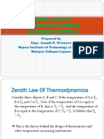 First Law of Thermodynamics - Closed System